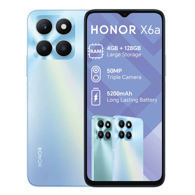 Honor X6A 128GB DS Sky Silver