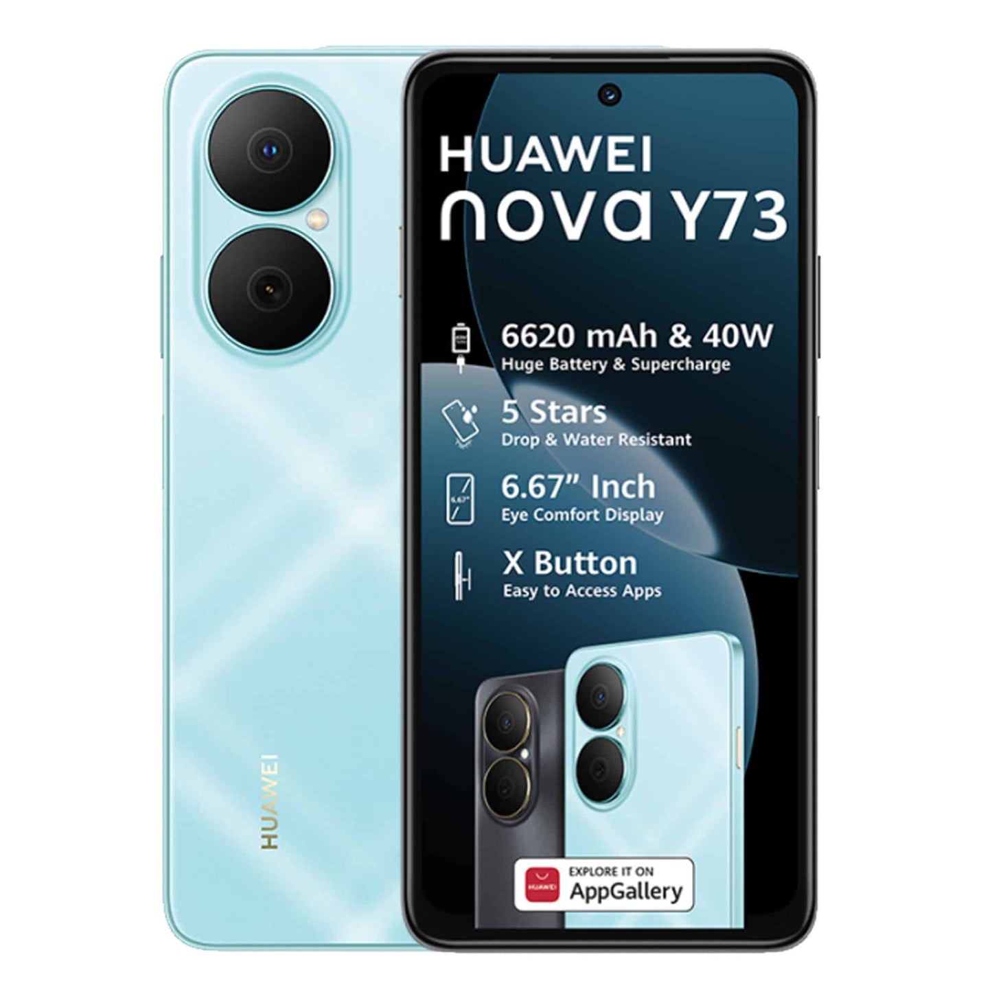 Huawei Nova Y73S 128GB Dual SIM Blue