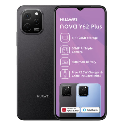 Huawei Nova Y62 Plus 8GB 128GB DS Midnight Black