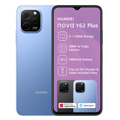 Huawei Nova Y62 Plus 8GB 128GB DS Sapphire Blue