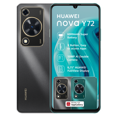 Huwei Nova Y72 128GB DS Black