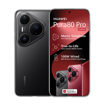Huawei Pura 80 Pro 512GB DS Glazed Black