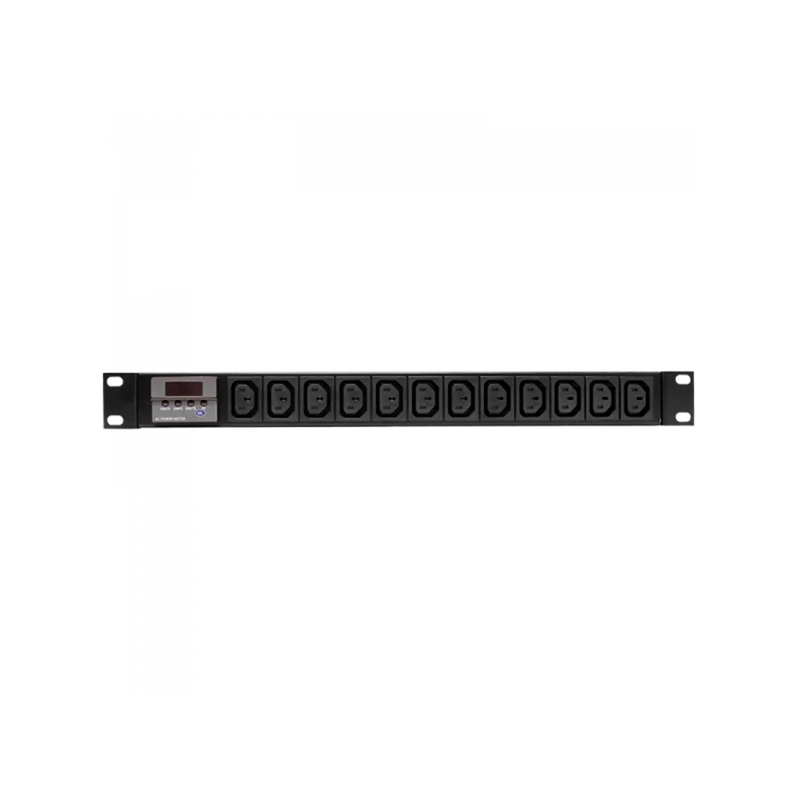 16A PDU 3.0m (2.5mm2) Cable, 19' Rack Mount, 12 Way C13 , Circuit Breaker, IEC 60309 Plug