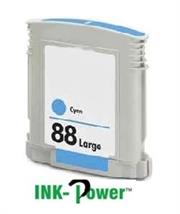 InkPower Generic Replacement For HP88XL C9391A Cyan Ink