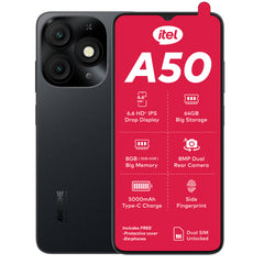 Itel A50 64GB DS Black