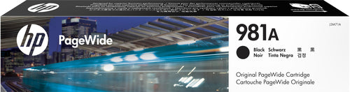 HP 981A BLACK ORIGINAL PAGEWIDE CARTRIDGE