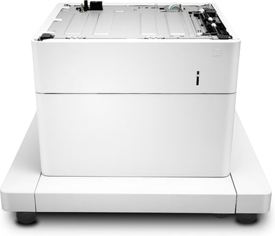 HP LASERJET 1X550-SHEET PAPER FEEDER WITH STAND AND CABINET