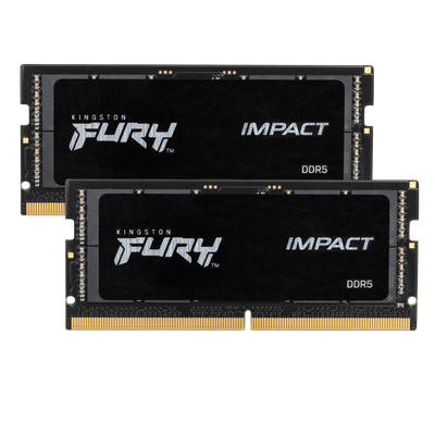 KINGSTON 32GB 4800MT/S DDR5 CL38 SODIMM (KIT OF 2) FURY IMPACT PNP