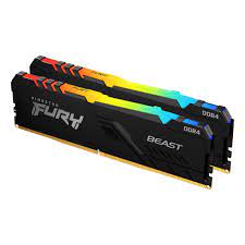 KINGSTON 32GB 5600MT/S DDR5 CL36 DIMM (KIT OF 2) FURY BEAST RGB