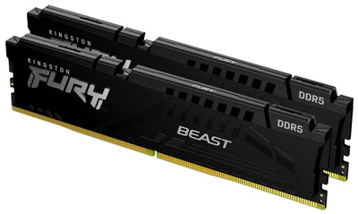 KINGSTON 64GB 5600MT/S DDR5 CL36 DIMM (KIT OF 2) FURY BEAST BLACK EXPO