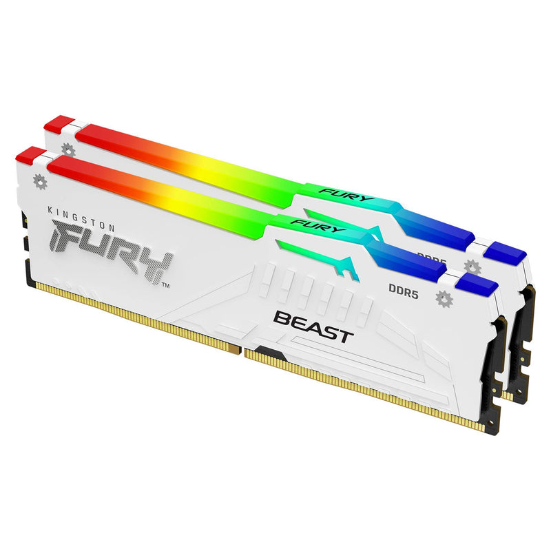 KINGSTON 32GB 5600MT/S DDR5 CL36 DIMM (KIT OF 2) FURY BEAST WHITE R...