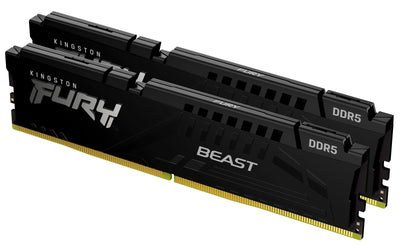 KINGSTON 32GB 6000MT/S DDR5 CL30 DIMM (KIT OF 2) FURY BEAST BLACK EXPO
