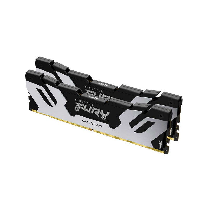 KINGSTON 96GB 6000MT/S DDR5 CL32 DIMM (KIT OF 2) FURY RENEGADE SILV...