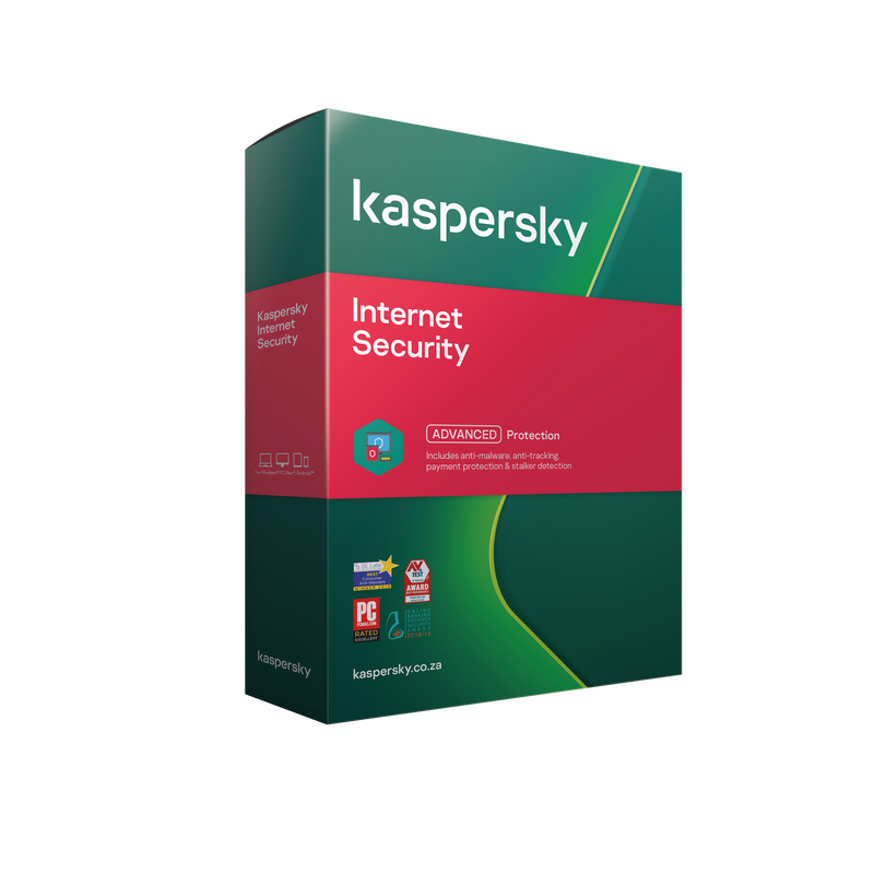 KASPERSKY INTERNET SECURITY 2020+ 3+1 DEVICE 1 YEAR RETAIL