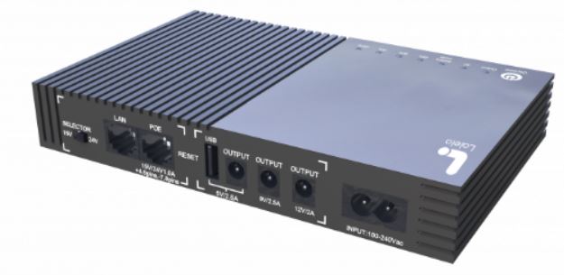 LALELA R1818 48840MWH WI-FI UPS 5V,9V,12V POE 15V,24V, USB 6 MONTHS...