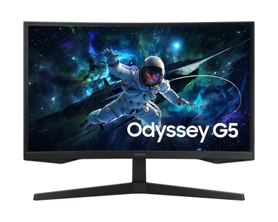 SAMSUNG ODYSSEY G55C GAMING 1000R BORDERLESS 32" DISPLAY VA RESPONS...