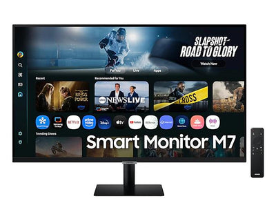 SAMSUNG M70F SMART FLAT BORDERLESS 32" DISPLAY VA RESPONSE: 4MS GTG...