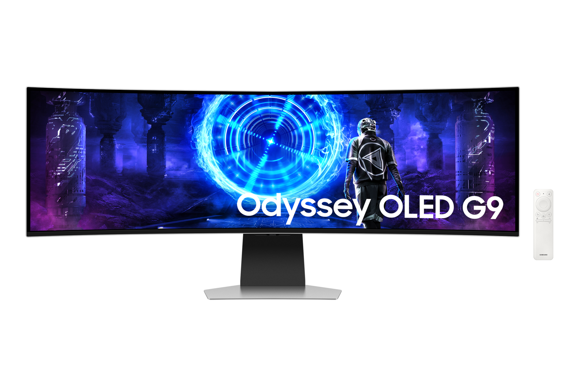 SAMSUNG ODYSSEY G95SC SMART CURVED 1800R BORDERLESS 49" DISPLAY OLE...