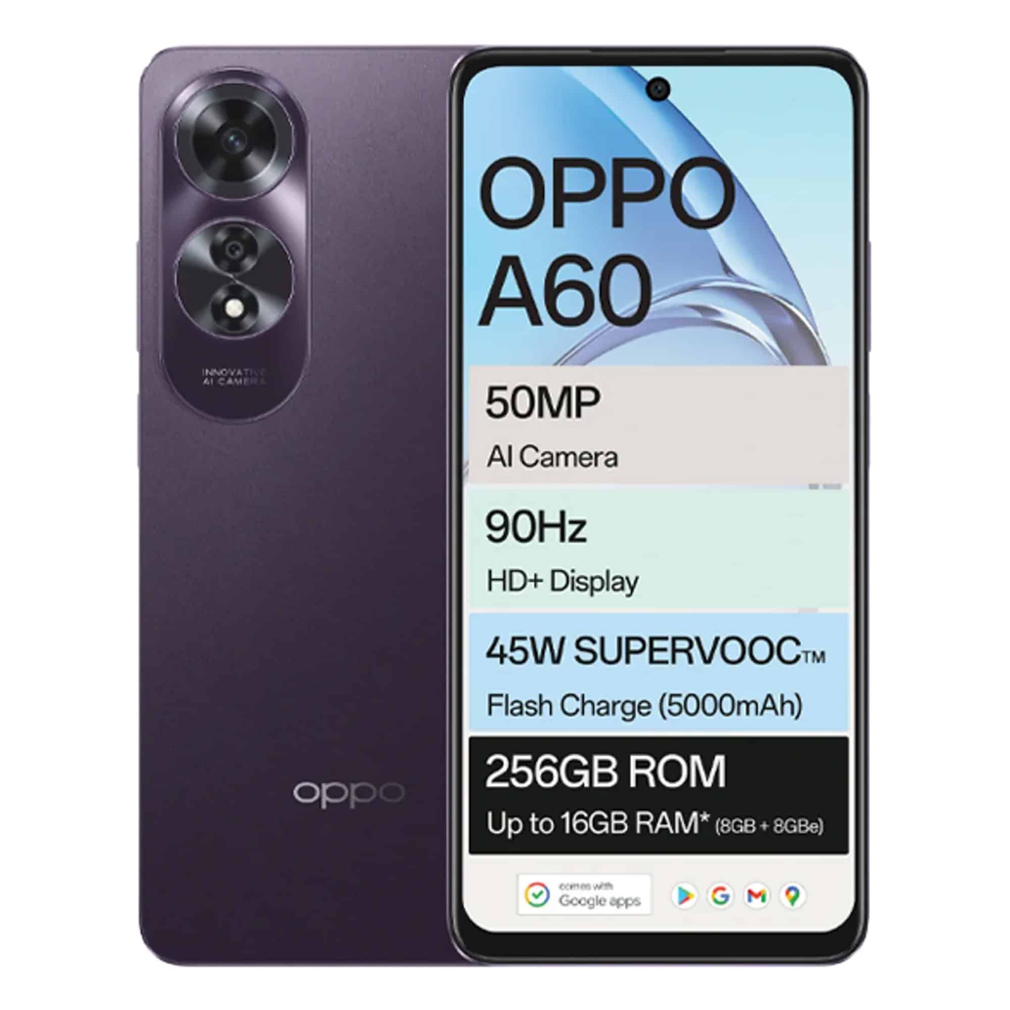 Oppo A60 256GB DS Midnight Purple