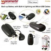 Promate Ovally.White 5200mah Portable Back-Up