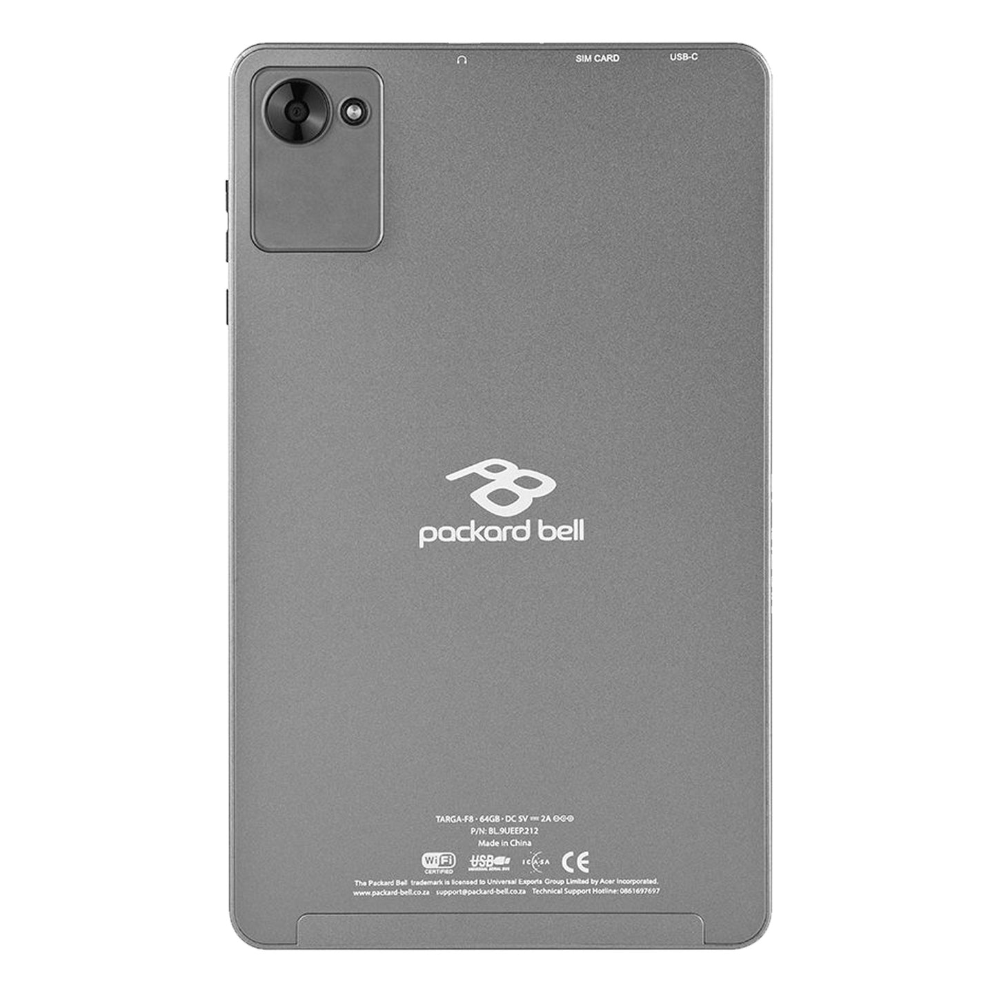 Packard Bell Targa F8 64GB Single SIM Space Grey
