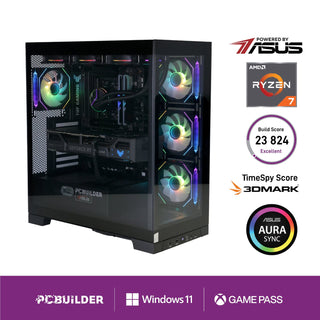 PCBuilder Ryzen 7 7800X3D ARCHON Windows 11 Gaming PC