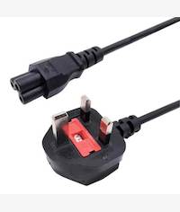 Unique UK 3pin Single Head 1.8M Power cable