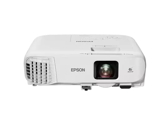 Epson 4100lm FullHD 1920x1080 16:9 Lamp USB 2VGA 2HDMI RS-232C LAN WiFi/Miracast NoBag White Mobile/Install