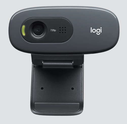 Logitech C270 - Webcam - USB - Black