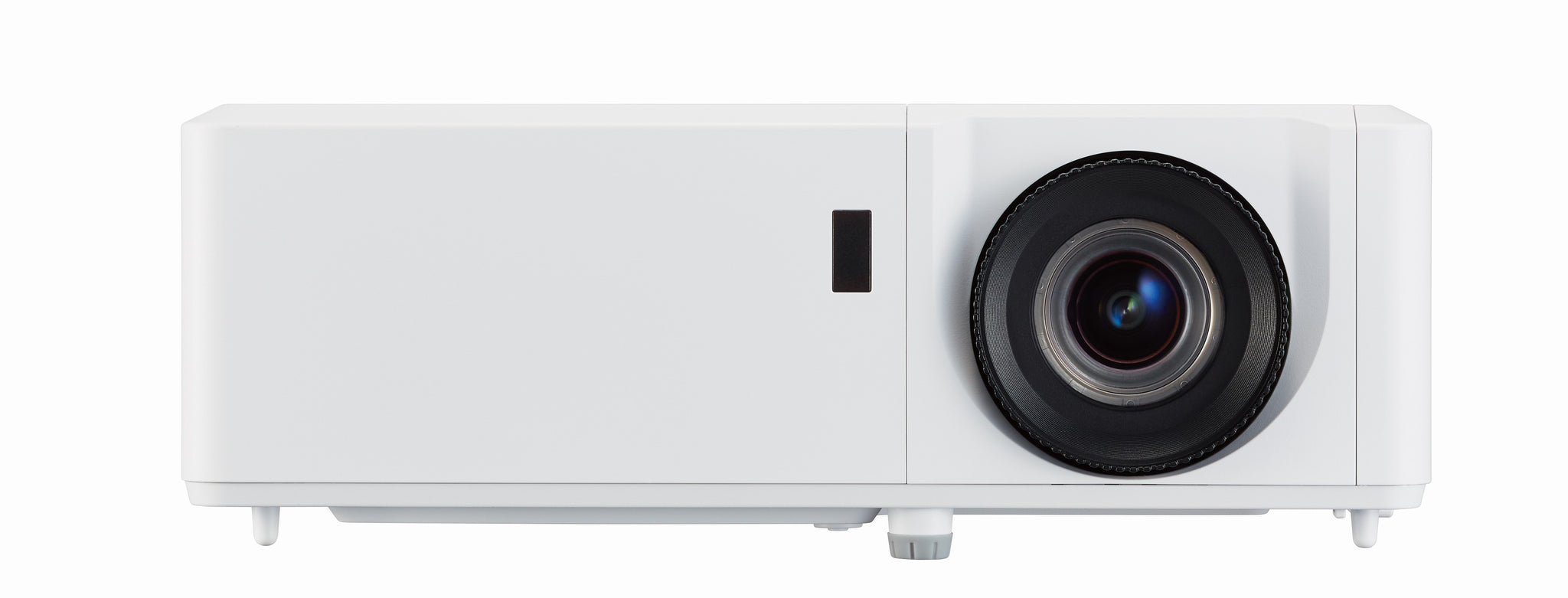 WXGA 1280x720  4700 Lumens  HDMI 2.0  Compact  IP6X  DLP Laser Projector with 2x8W Speakers  Zoom  Focus and Lens Shift. Includes: Remote Control  2xAAA Batteries  1.8m HDMI Cable  Lens Cap and a 3 Year Warranty.