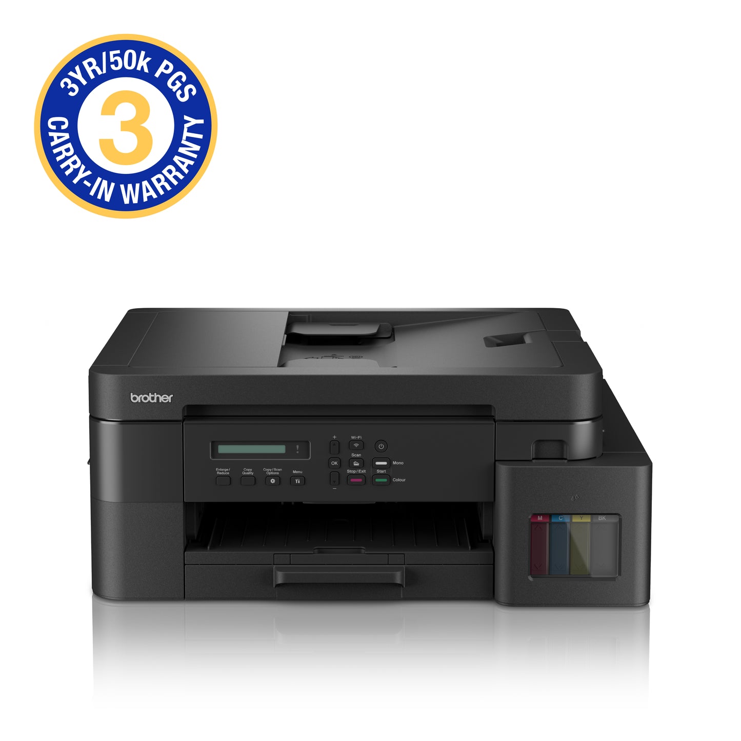 Brother Printer With 3 YEAR/50 000 Page Carry-In Warranty
