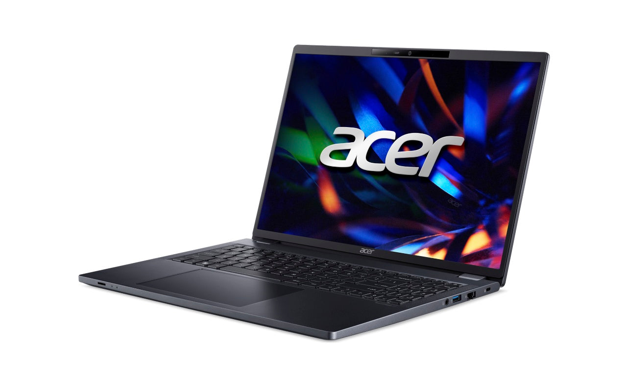 Acer TravelMate P416 TMP416-52G-TCO-51DH 16"WUXGA IPS i5-1335U NVIDIA GeForce RTX 2050 4GB-GDDR6 16 GB DDR4 512GB PCIe NVMe SSD Micro SD card reader WIFI6E+BT WIFI 6E 2X2 BT FHD IR camera 65Wh Li-ion battery 90W adapter Windo