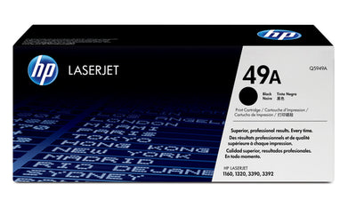HP 49A LASERJET 1160/1320/3390/3392 BLACK PRINT CARTRIDGE AVERAGE C...