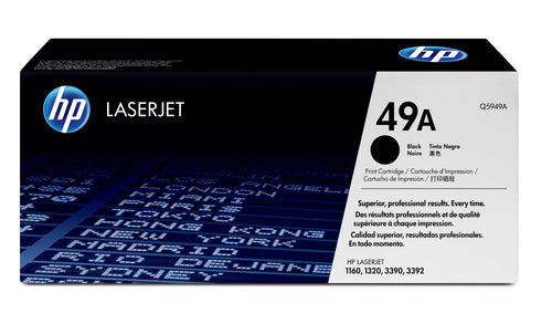 HP 49A LASERJET 1160/1320/3390/3392 BLACK PRINT CARTRIDGE AVERAGE C...