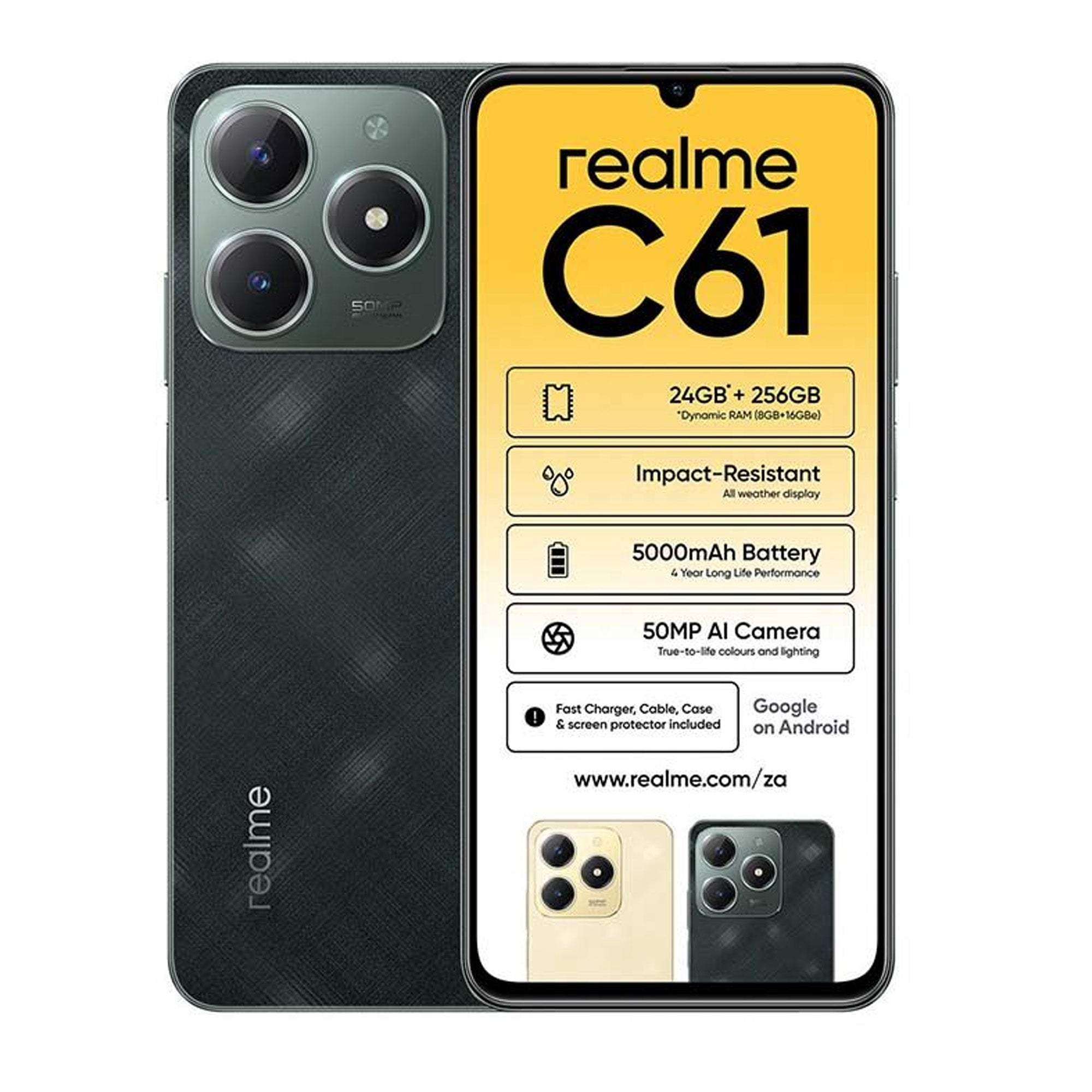 Realme C61 256GB Dual SIM Green