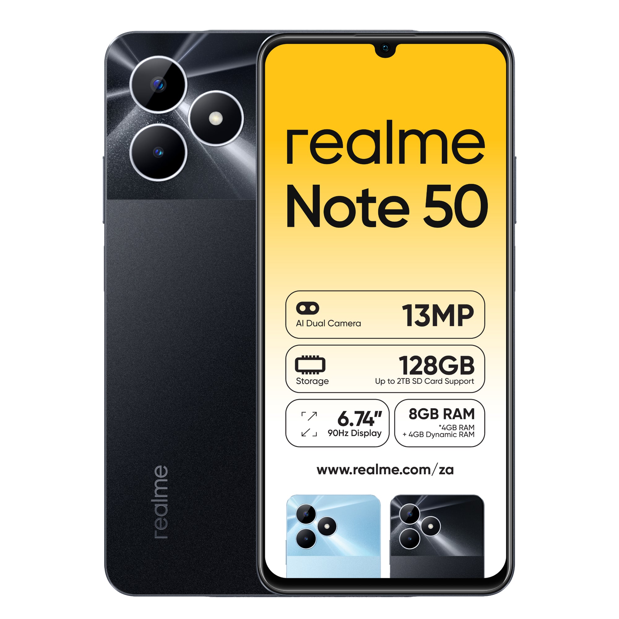 Realme Note 50 128GB DS Dark Grey