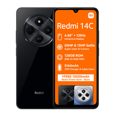 Redmi 14C 128GB DS Black