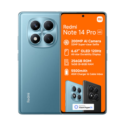 Redmi Note 14 Pro 256GB DS Ocean Blue