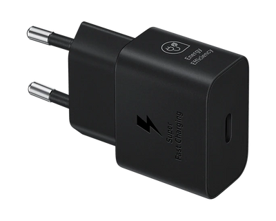 SAMSUNG GAN TRAVEL ADAPTER 25W WITH CABLE-BLACK