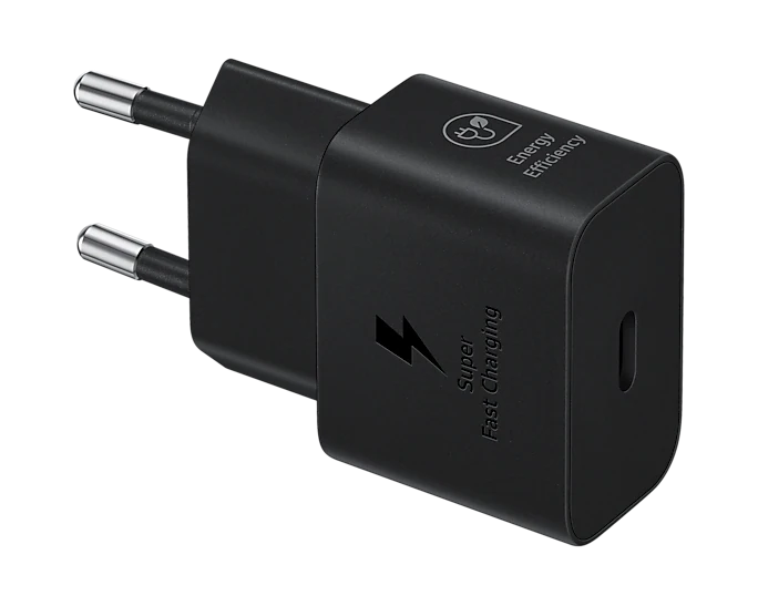 SAMSUNG GAN TRAVEL ADAPTER 25W WITH CABLE-BLACK