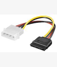 Unique SATA Male to 4 Pin Female Molex