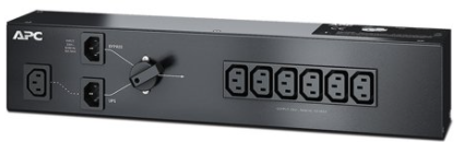APC SERVICE BYPASS PANEL 230V 10A BBM IEC C14 INPUT, (6) IEC C13 OU...
