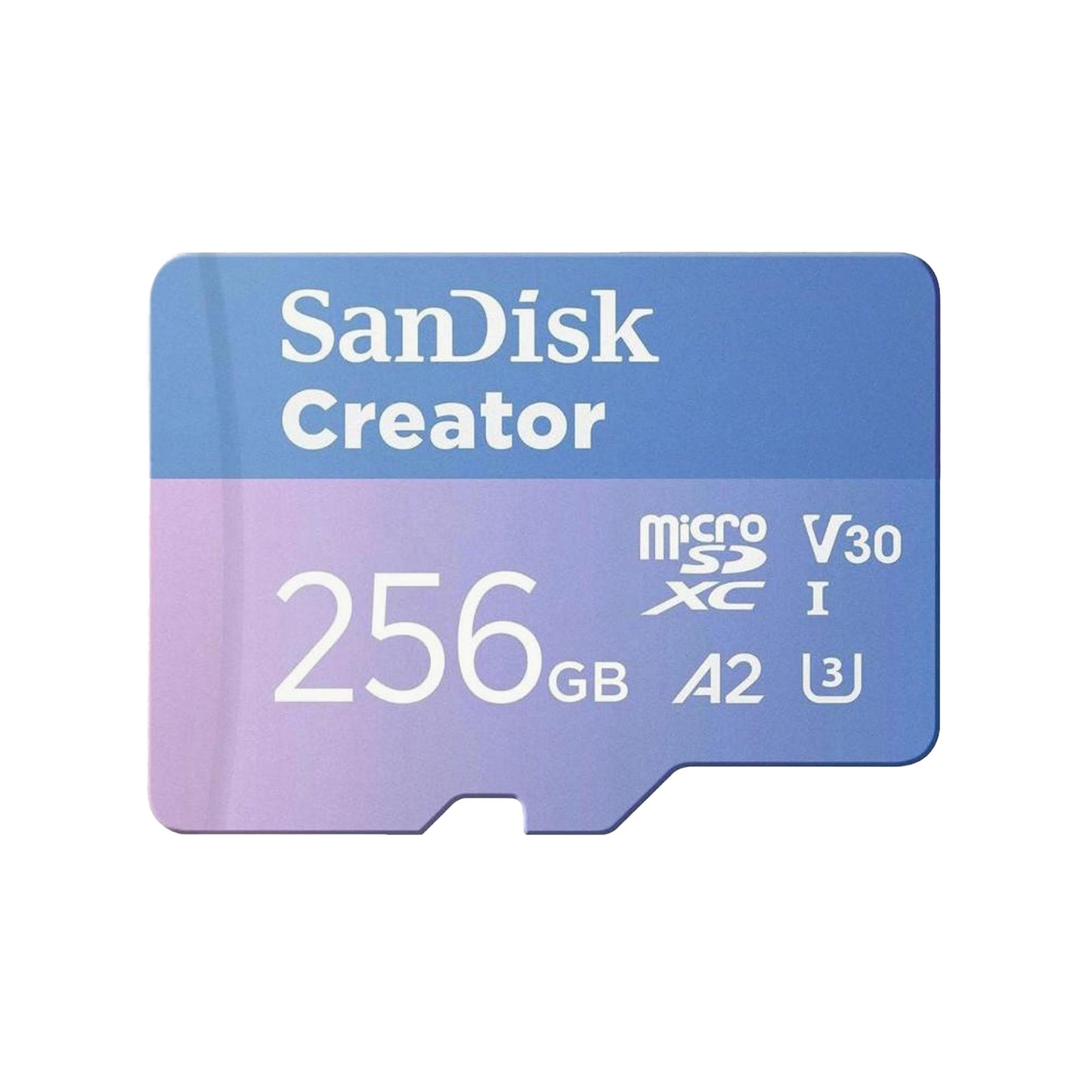Sandisk Creator Micros Card Uhs-I 256GB + Adapter