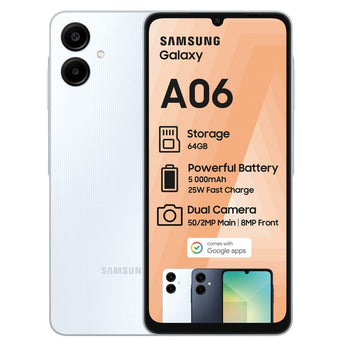 SAMSUNG A06 64GB DS LTE LIGHT BLUE - 6.6