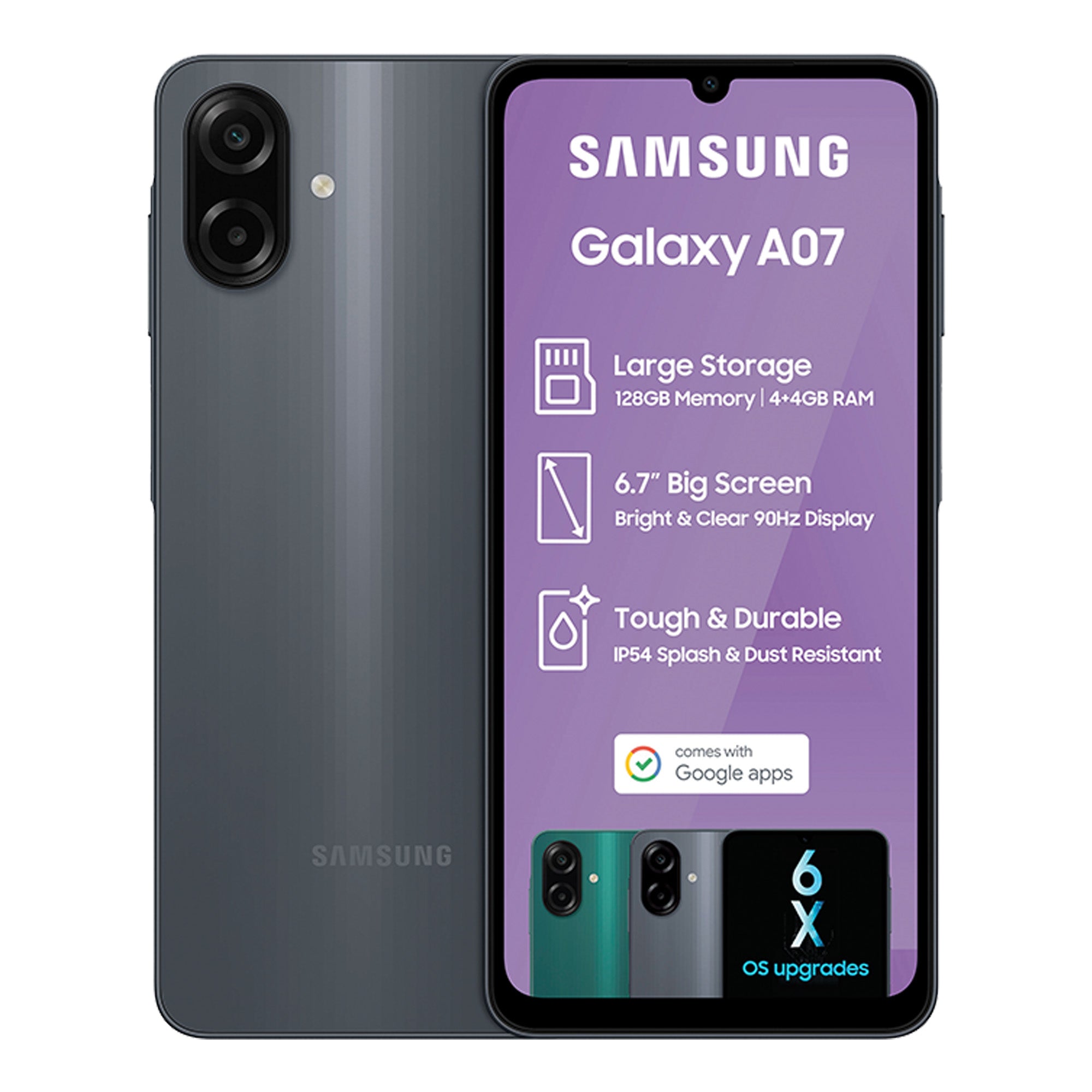 Samsung Galaxy A07 128GB DS Black