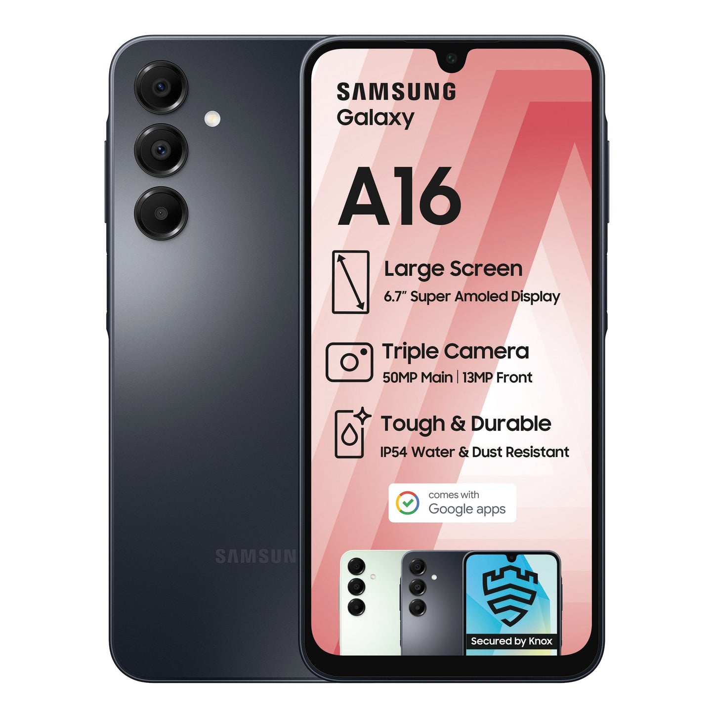 Samsung Galaxy A16 LTE 128GB Dual SIM Black