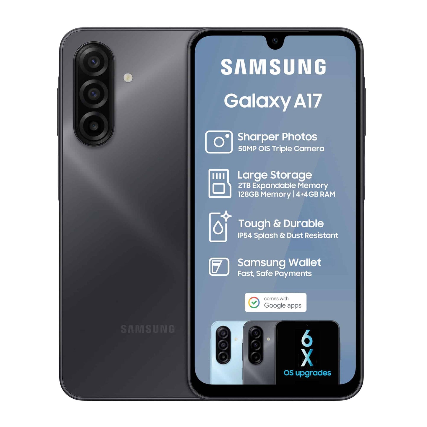 Samsung Galaxy A17 128GB Dual SIM Black
