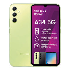 Samsung Galaxy A34 5G DS 128GB - Light Green