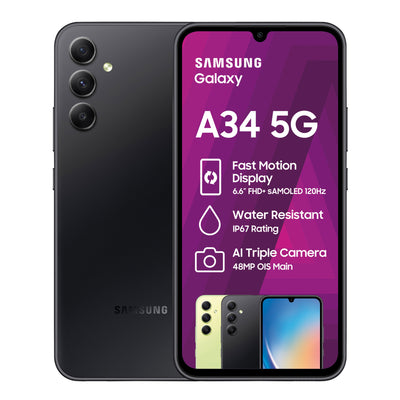 Samsung Galaxy A34 5G DS 128GB Graphite