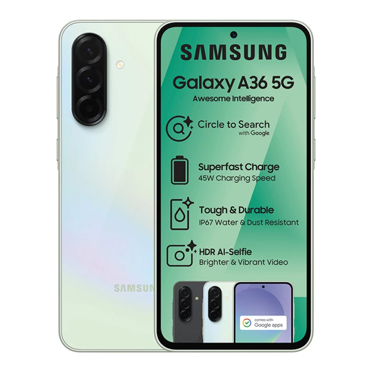 Samsung Galaxy A36 5G 128GB Ds Awesome Lime